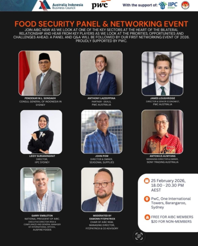 Food Security Panel & Networking Event - 25 February 2026