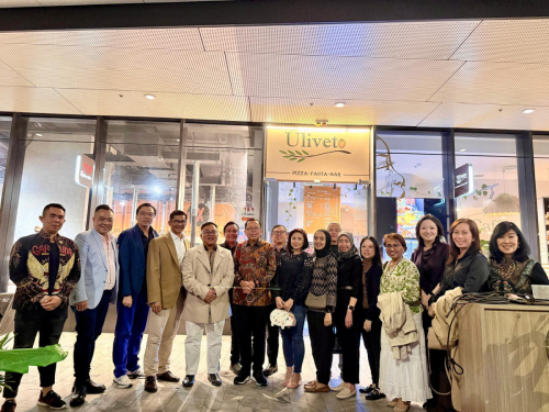 Meeting Dr. Arsul Sani, Constitutional Court Justice of Indonesia, to Sydney on 28 March 2026.